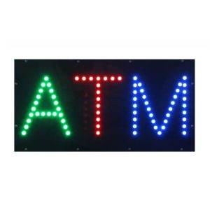 ATM Multicolor LED Animated Sign