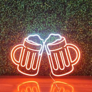 Beer Mugs LED Neon Sign