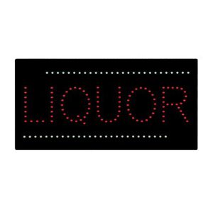 Liquor Store LED Animated Sign