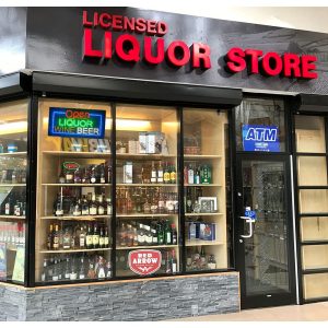 Open Liquor Beer Wine LED Animated Sign