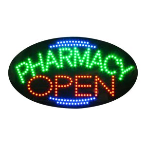 Pharmacy Open LED Animated Sign