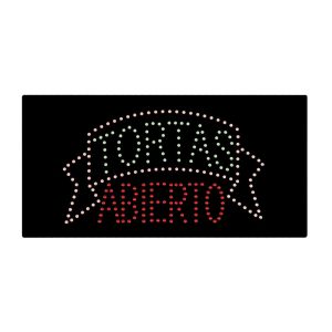 Tortas Abierto LED Animated Sign