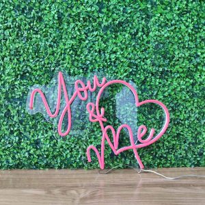 You Me LOVE LED Neon Sign