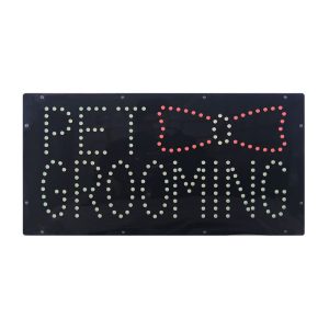 Pet Grooming LED Animated Sign
