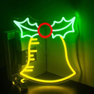 Christmas Bell USB LED Neon Sign 🔔🎄