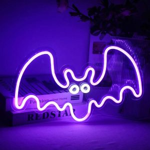 Cute Bat USB LED Neon Sign 🦇