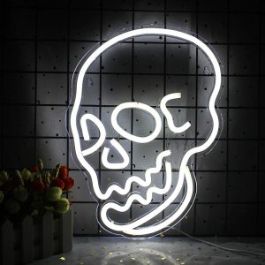 Halloween Skull USB LED Neon Sign 💀