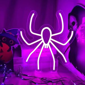 Halloween Spider USB LED Neon Sign 🕷️