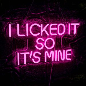Licked Inspiration USB LED Neon Sign