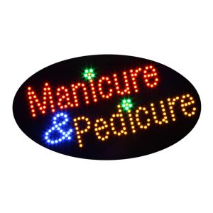 Manicure Pedicure LED Animated Sign