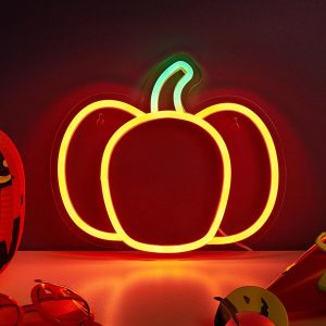 Pumpkin USB LED Neon Sign 🎃