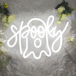 Spooky Boo USB LED Neon Sign 👻