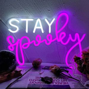 Stay Spooky USB LED Neon Sign