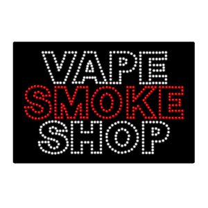 Vape Smoke Shop LED Animated Sign