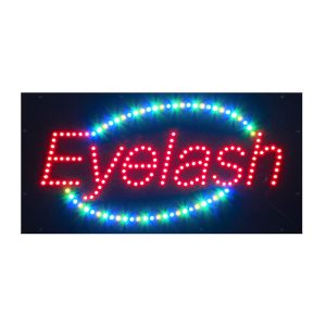 Eyelash LED Animated Sign