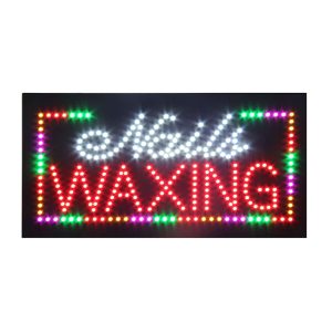 Nails Waxing LED Animated Sign