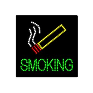 Smoking LED Animated Sign