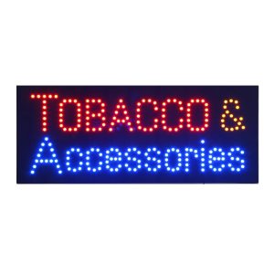 Tobacco Accessories LED Animated Sign