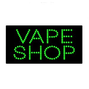 Vape Shop LED Animated Sign