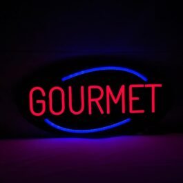 LED Gourmet Neon Sign, 20″x10″