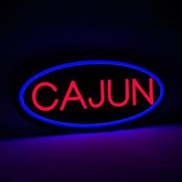 LED Cajun Neon Sign, 16″x8″