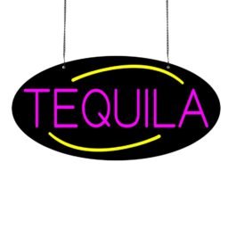 LED Tequila Neon Sign, 20″x10″