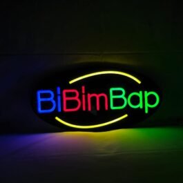 LED Bibimbap Neon Sign, 20″x10″