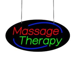 LED Massage Therapy Neon Sign, 24″x12″