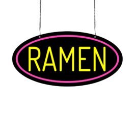 LED Ramen Neon Sign, 16″×8″