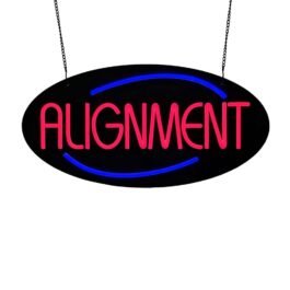 LED ALIGNMENT Neon Sign, 20″x10″