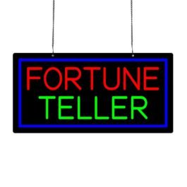 LED Fortune Teller Neon Sign, 24″x12″