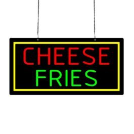 LED French Fries Signc, 20″×10″