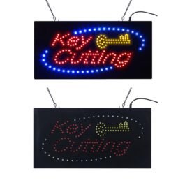 LED Key Cutting Sign, 19″x9.5″