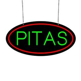 LED Pitas Neon Sign, 16″x8″