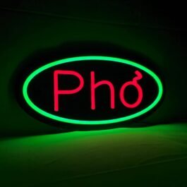 LED Pho Neon Sign, 16″×8″