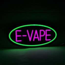 LED E-Vape Neon Sign, 16″x8″