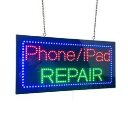 LED Phone Pad Repair Sign, 24″x12″