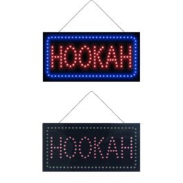 LED Hookah Sign, 19″×9.5″