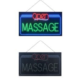 LED Massage Open Sign, 31″×17″