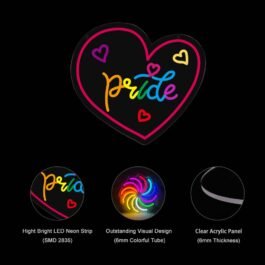 Pride Led Neon Sign, 15″x15″