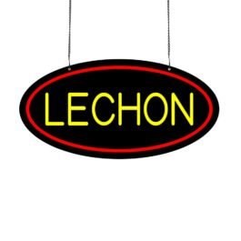 LED Lechon Neon Sign, 20″x10″