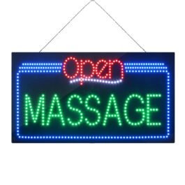 LED Massage Open Sign, 31″×17″