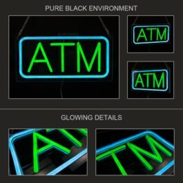 ATM Neon Sign, Small Size