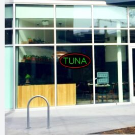 LED Tuna Neon Sign, 16″x8″