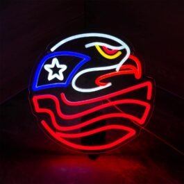American Eagle Led Neon Sign, 13″x13″
