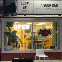 LED SOUPS Neon Sign, 16″x8″