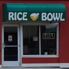 LED Rice Bowls Neon Sign, 20″x10″