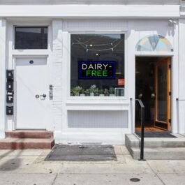 LED Dairy Free Neon Sign, 20″x10″