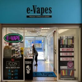 LED E-Vape Neon Sign, 16″x8″