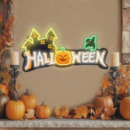 Halloween Neon Sign, 14″x7.5″
